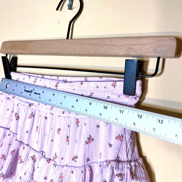 Floral Layered Mini Skirt - Picture 4 of 5